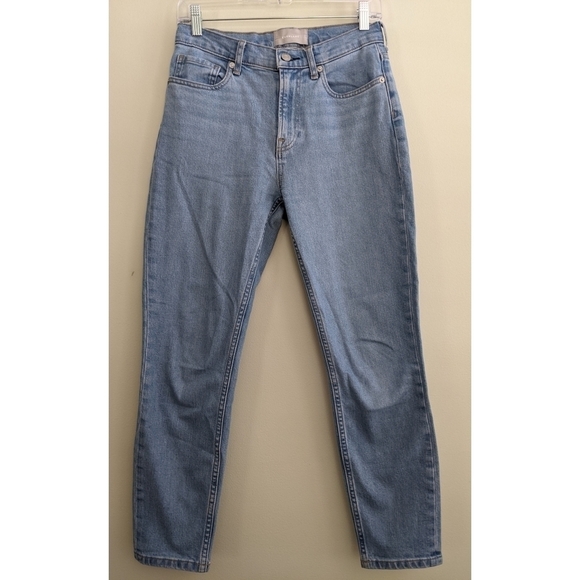 Everlane Light Wash Ankle Cropped Jeans Size 27 - Picture 1 of 4